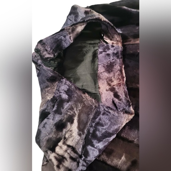 🪻🌟 Jean Paul Gaultier Femme Velvet Silk Skirt Vintage Italian Luxury Rare 🌟🪻 - Picture 8 of 13